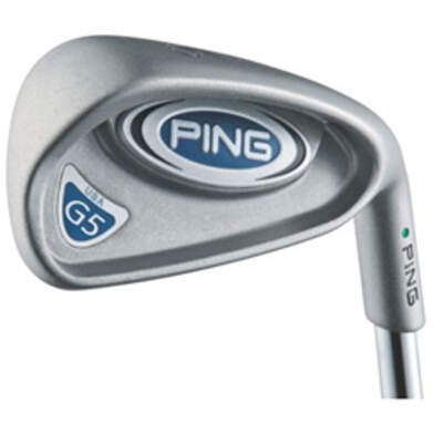 Ping G5 Single Iron 5 Iron Stock Steel Shaft Steel Stiff Right Handed Silver Dot 38.0in